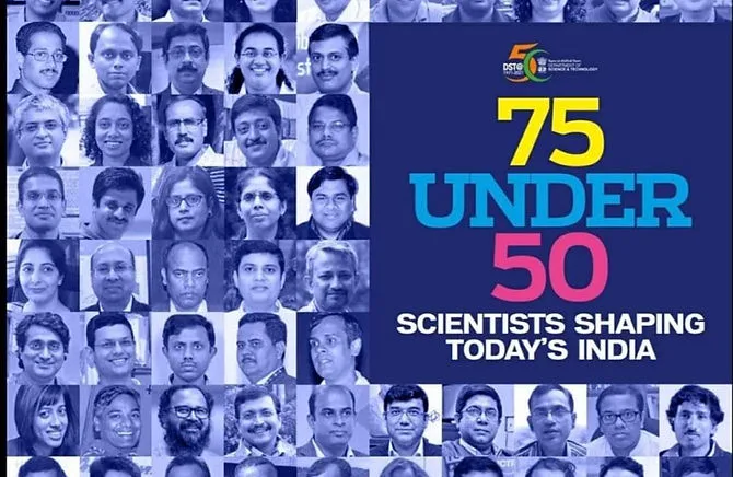 Congratulations sir!!Prof Goerge has been recognized as "75 under 50 Scientists Shaping Today's India" by DST.